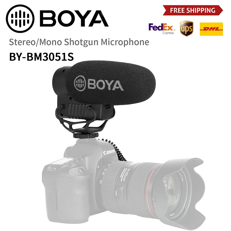 BOYA BY-BM3051S стерео/моно переключаемый конденсаторный микрофон для зеркальных фотоаппаратов, компактных видеокамер, аудиомагнитофон
BOYA BY-BM3051S стерео/моно переключаемый конденсаторный микрофон для зеркальных фотоаппаратов, компактных видеокамер, аудиомагнитофон