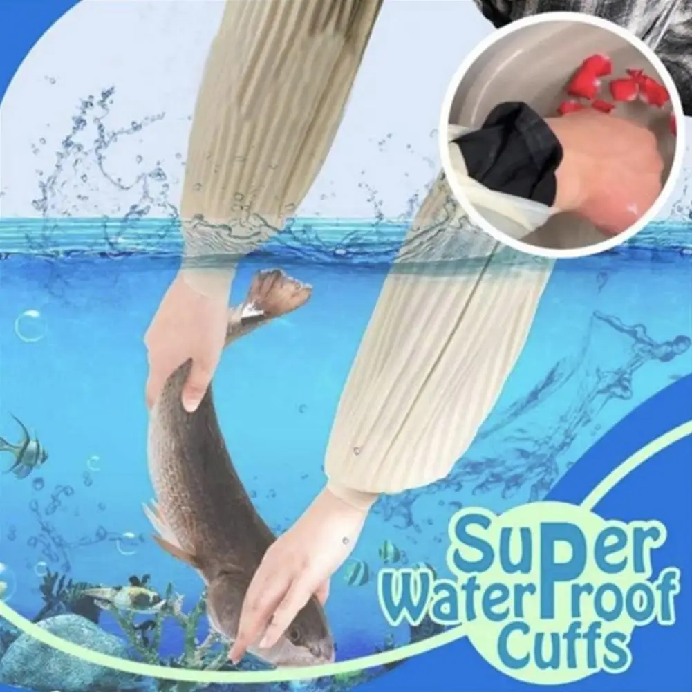 1pair Multi-use Latex Waterproof Arm Sleeves Kitchen Cleaning Cover Arm Protector Household Housekeeping Working Sleeve Hom U2r8
1pair Multi-use Latex Waterproof Arm Sleeves Kitchen Cleaning Cover Arm Protector Household Housekeeping Working Sleeve Hom U2r8