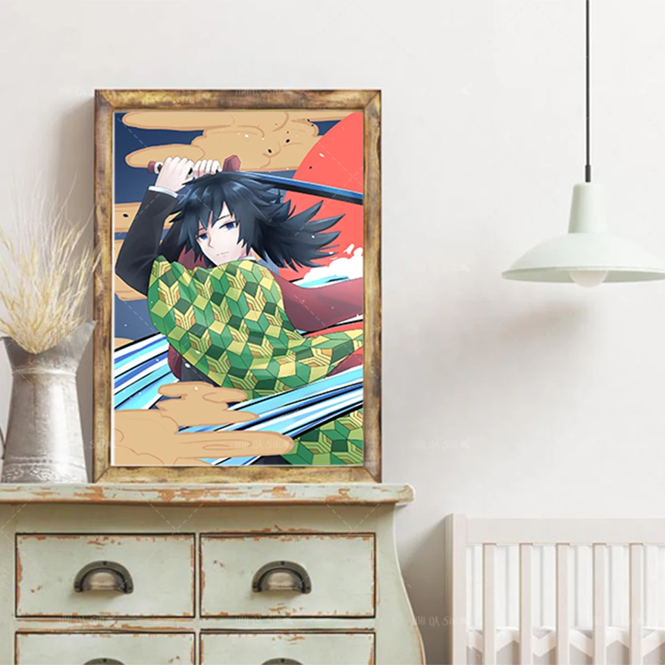 Anime Demon Slayer Painting: Home Minimalism Bedroom Decoration Canvas Painting Kid Bedroom Living Room Home DecorCanvasPainting
Anime Demon Slayer Painting: Home Minimalism Bedroom Decoration Canvas Painting Kid Bedroom Living Room Home DecorCanvasPainting