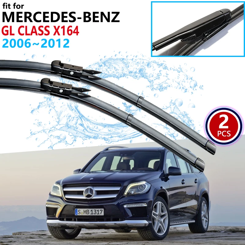 Автомобильные стеклоочистители для Mercedes Benz GL-Class GL Class X164 2006 ~ 2012 2007 2008, стеклоочистители переднего ветрового стекла, автомобильные аксессуар...
Автомобильные стеклоочистители для Mercedes Benz GL-Class GL Class X164 2006 ~ 2012 2007 2008, стеклоочистители переднего ветрового стекла, автомобильные аксессуар...