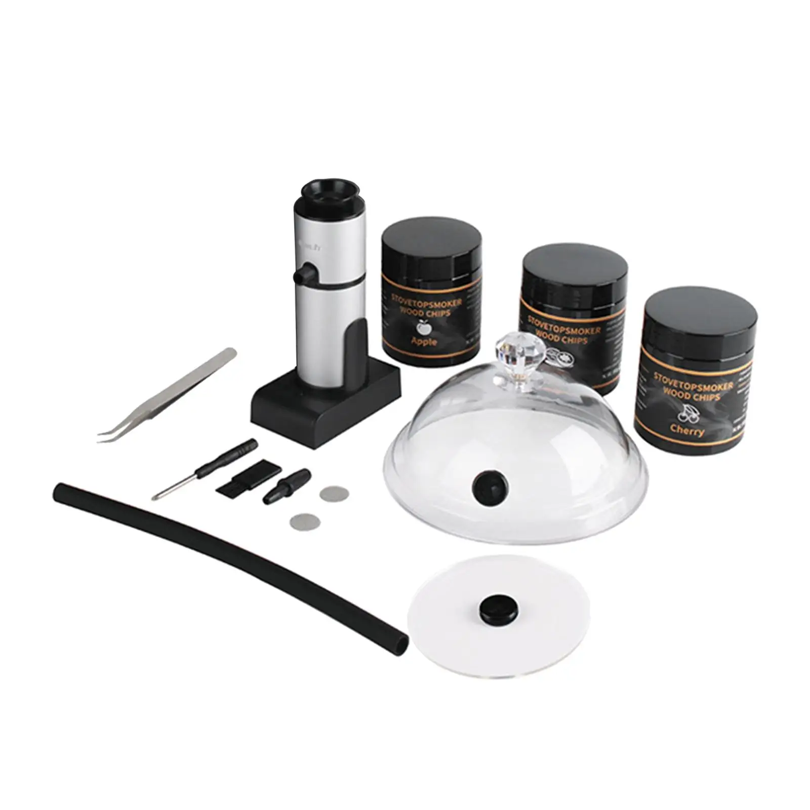 Handheld Cocktail Smoker Kit Smoking Gun Indoor Cold Smoke Generator for Cocktails Cheese Drinks Sausage Bartender Gifts
Handheld Cocktail Smoker Kit Smoking Gun Indoor Cold Smoke Generator for Cocktails Cheese Drinks Sausage Bartender Gifts