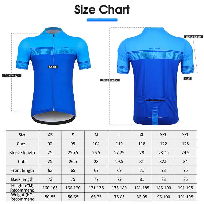 West Biking Summer Cycling Jersey Short Sleeve Casual Men's Sport Top Quick Dry Mtb Road Bike Team Uniform Bicycle Wear Clothing
West Biking Summer Cycling Jersey Short Sleeve Casual Men's Sport Top Quick Dry Mtb Road Bike Team Uniform Bicycle Wear Clothing