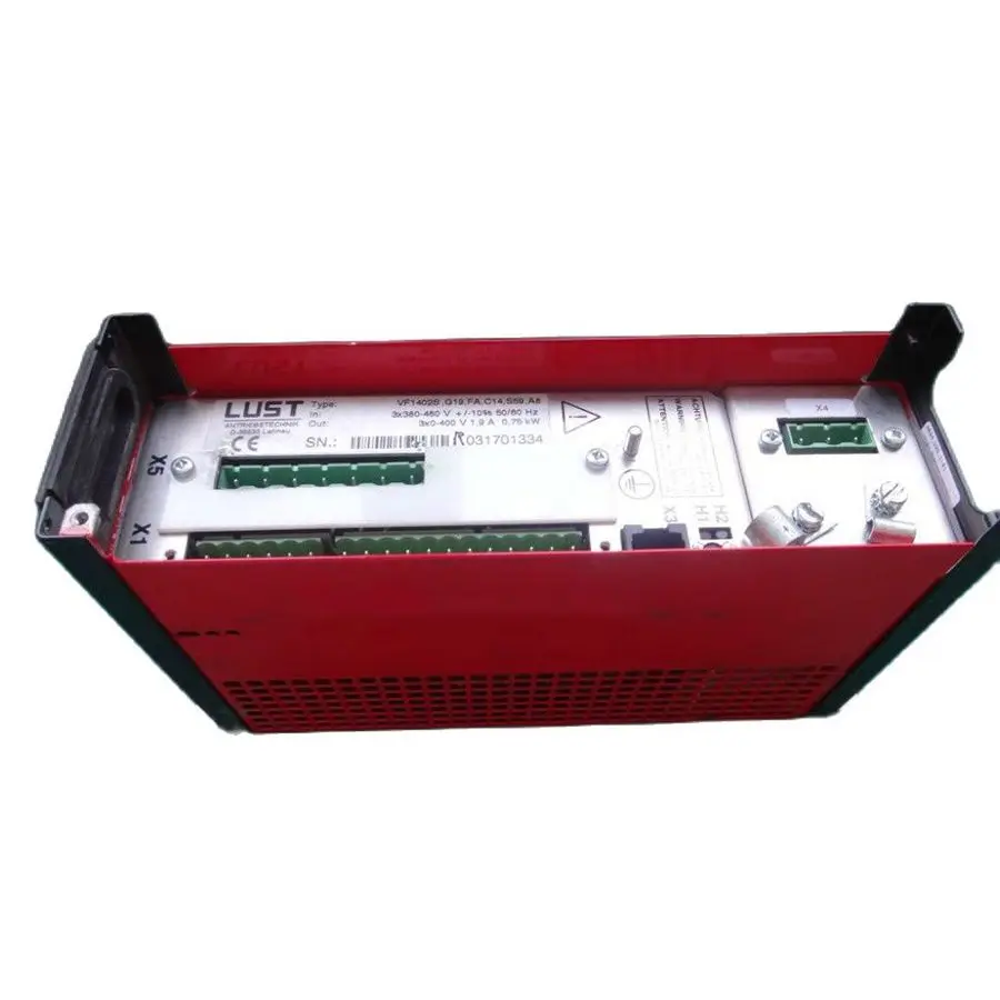 Сервопривод/Частотный преобразователь привода LUST VF1402S,G19,FA,C14
Сервопривод/Частотный преобразователь привода LUST VF1402S,G19,FA,C14