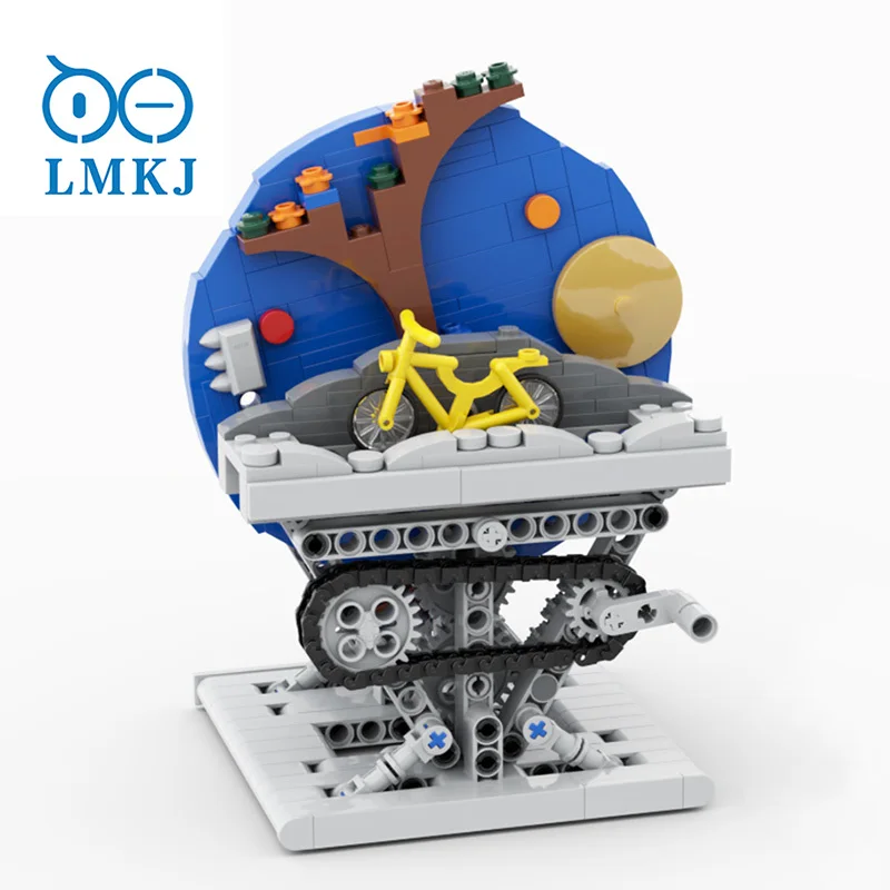 333pcs MOC Building Blocks Travel Around The World Rotating DIY Modular Series Hand Rotating Ferris Wheel Bricks Toys Kids Gifts
333pcs MOC Building Blocks Travel Around The World Rotating DIY Modular Series Hand Rotating Ferris Wheel Bricks Toys Kids Gifts