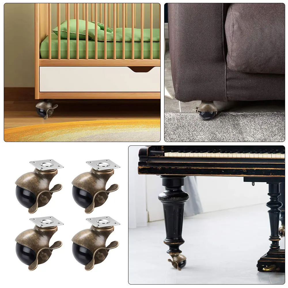 4Pcs Heavy-duty Table Transport Casters Strong Load-bearing Roof Caster Supplies
4Pcs Heavy-duty Table Transport Casters Strong Load-bearing Roof Caster Supplies