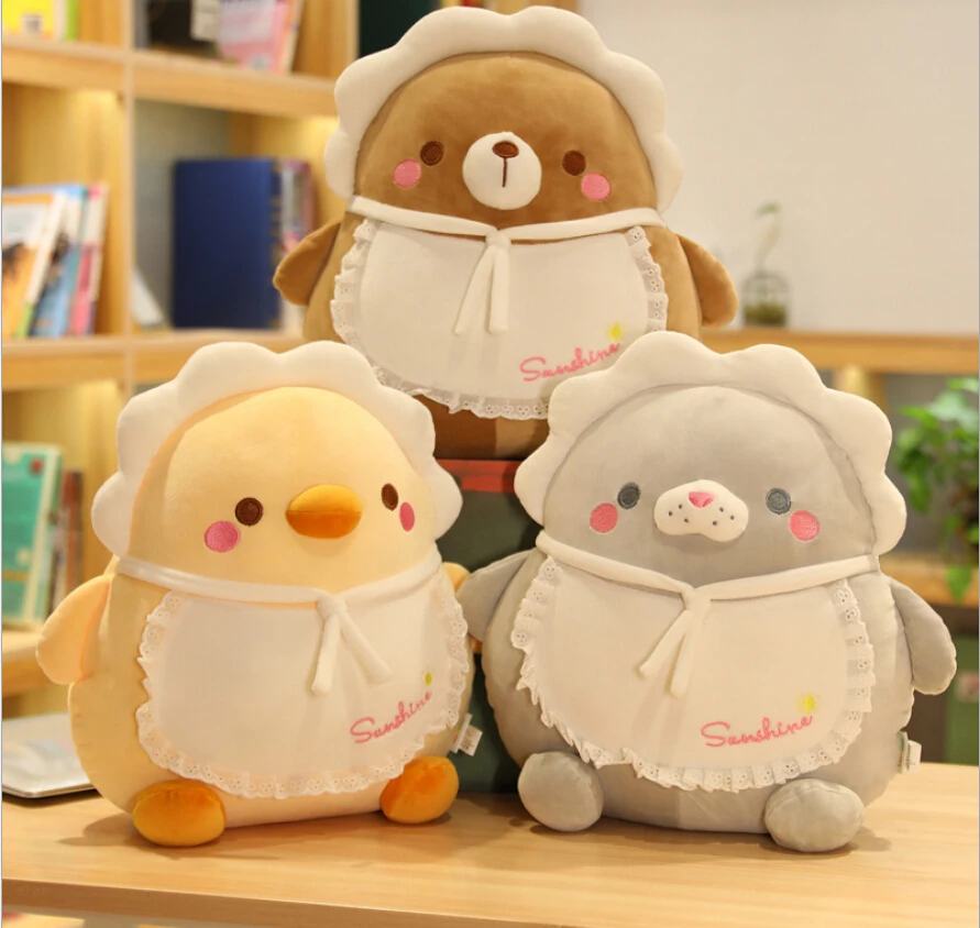 40cm Cute Animals Penguin Sea Lion Little Bear Pig Plush Toy Kawaii Soft Stuffed Animal Pillows Peluche Doll Toys
40cm Cute Animals Penguin Sea Lion Little Bear Pig Plush Toy Kawaii Soft Stuffed Animal Pillows Peluche Doll Toys
