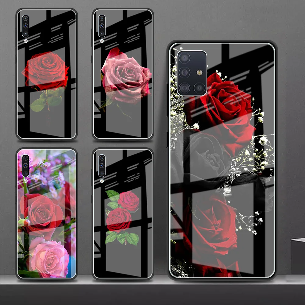 Glass Case For Samsung Galaxy A51 A71 A50 A21s A52 M31 A70 A72 A31 A91 A30 M51 M11 Tempered Phone Cover Bright Red Rose Flowers
Glass Case For Samsung Galaxy A51 A71 A50 A21s A52 M31 A70 A72 A31 A91 A30 M51 M11 Tempered Phone Cover Bright Red Rose Flowers