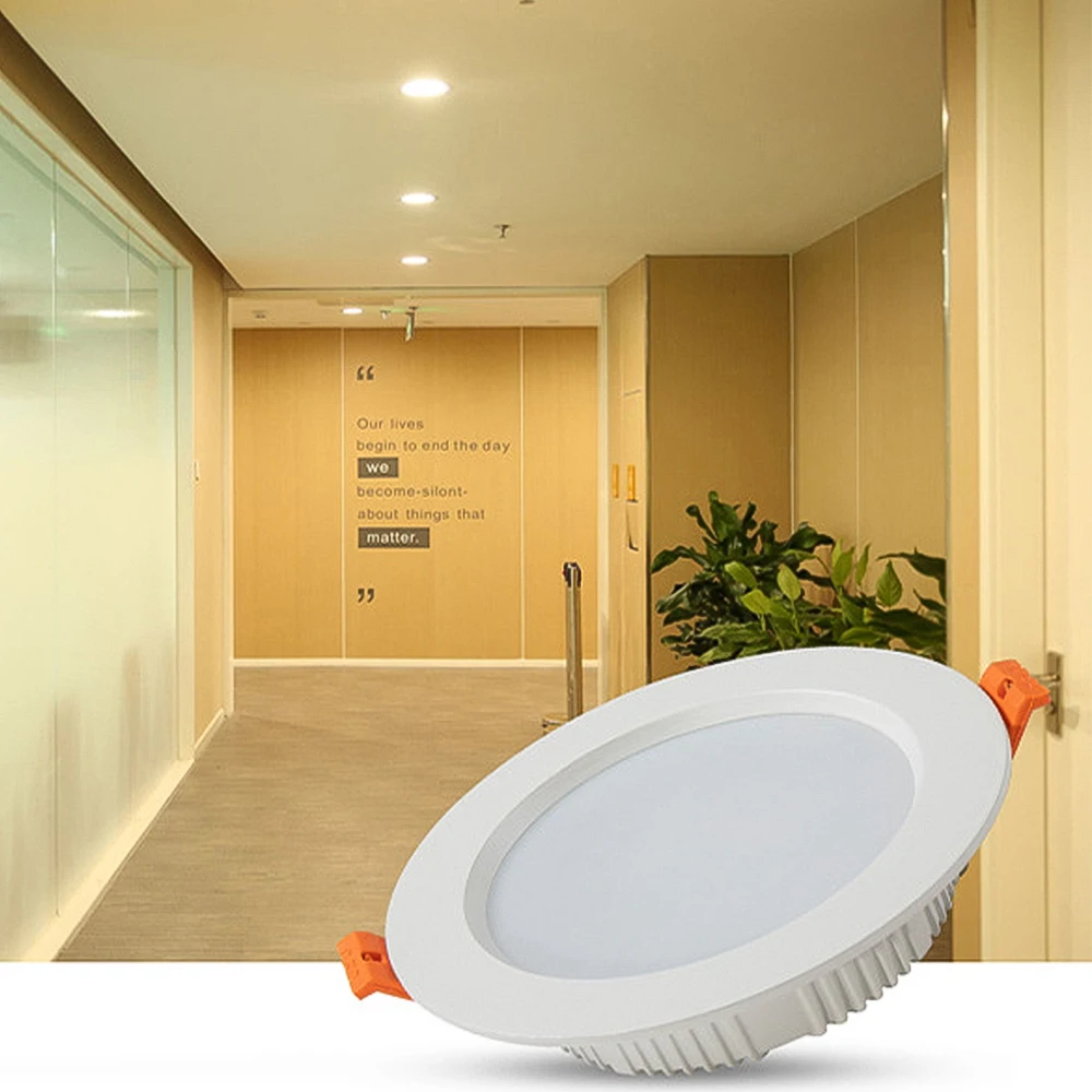 

LED Recessed Downlight 2-In-1 SMD 2835 3W 5W 7W 9W 12W AC220V LED Ceiling Spot Light Bedroom Indoor Lighting
