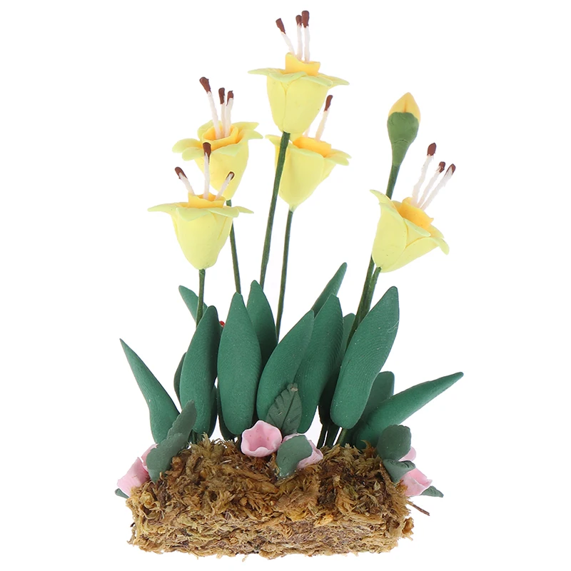 Artificial 1/12 Dollhouse Flower Miniature Green Plant Ornament Decor Doll House Accessories Toys for Children 6.5 * 5cm
Artificial 1/12 Dollhouse Flower Miniature Green Plant Ornament Decor Doll House Accessories Toys for Children 6.5 * 5cm