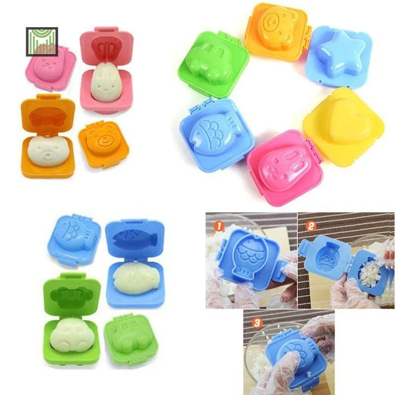 2 Pcs/Set Egg Mold Cute Rabbit Bear 3D Egg Ring Mould Children Mold DIY rice ball sushi Mold Egg Deformation Decorating Egg Tool 
2 Pcs/Set Egg Mold Cute Rabbit Bear 3D Egg Ring Mould Children Mold DIY rice ball sushi Mold Egg Deformation Decorating Egg Tool