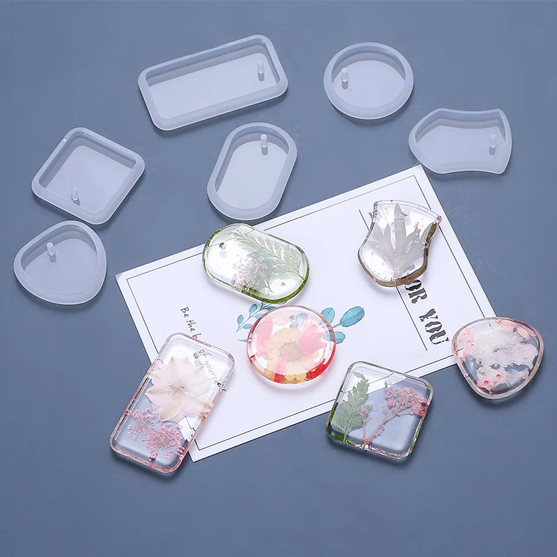 1pcs DIY Keychain Pendant Silicone Mold Set Round Rectangle Pendants Jewelry Making Casting Mould Crystal Epoxy Resin Mold
1pcs DIY Keychain Pendant Silicone Mold Set Round Rectangle Pendants Jewelry Making Casting Mould Crystal Epoxy Resin Mold