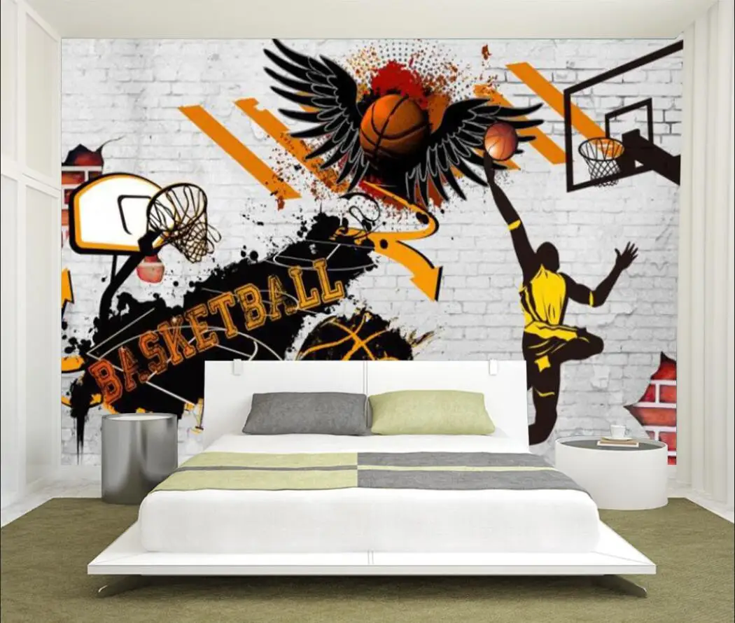 Retro nostalgic cement wall basketball background wall murals white brick wall decorative painting home decoration 3d wallpaper
Retro nostalgic cement wall basketball background wall murals white brick wall decorative painting home decoration 3d wallpaper