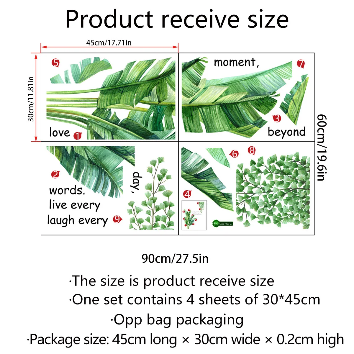 Beautiful Flower Wall Stickers Kids Rooms Bedroom Living Room DIY Art Removable PVC Green Plant Wall Mural Vinyl Wallpaper 
Beautiful Flower Wall Stickers Kids Rooms Bedroom Living Room DIY Art Removable PVC Green Plant Wall Mural Vinyl Wallpaper