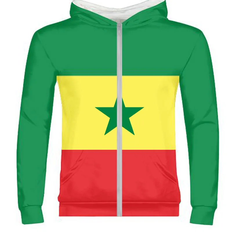 SENEGAL male youth custom made name number sen zipper sweatshirt nation flag sn french country college print text photo clothes
SENEGAL male youth custom made name number sen zipper sweatshirt nation flag sn french country college print text photo clothes