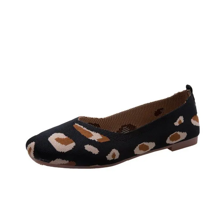 Knitted Soft Sole Comfortable Breathable Shallow Mouth Flat Casual Women's Shoes Loafers
Knitted Soft Sole Comfortable Breathable Shallow Mouth Flat Casual Women's Shoes Loafers
