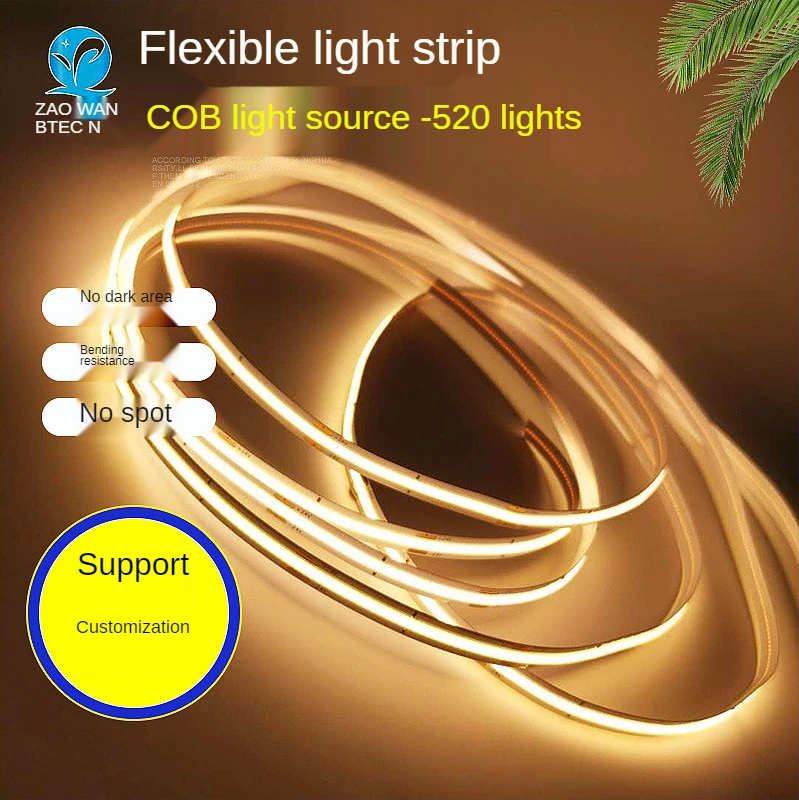 1MFCOB LEDRGB lights with LED high-density three-in-one flexible FOB COB LED lights RA90 warm natural cool white linear dimming
1MFCOB LEDRGB lights with LED high-density three-in-one flexible FOB COB LED lights RA90 warm natural cool white linear dimming