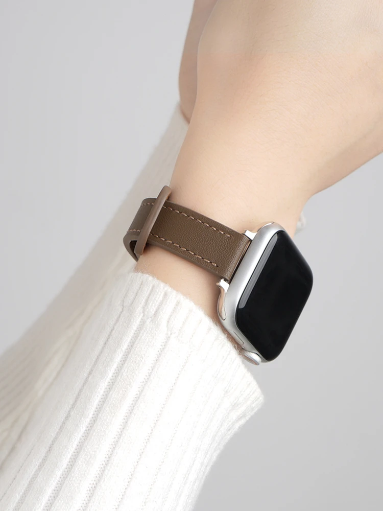 Тонкий ремешок для часов Apple Watch SE 6 5 4 3 2 42 мм 44 мм, металлический браслет для iWatch Series 38 мм 40 мм, женский кожаный браслет
Тонкий ремешок для часов Apple Watch SE 6 5 4 3 2 42 мм 44 мм, металлический браслет для iWatch Series 38 мм 40 мм, женский кожаный браслет