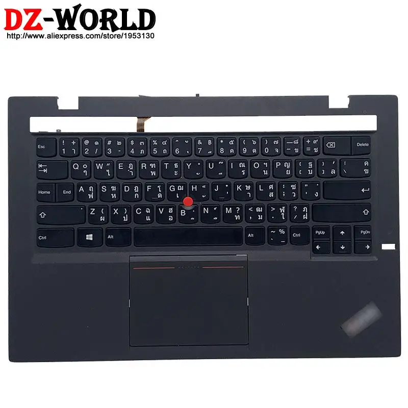 

New Original Shell Palmrest Upper Case With Thai Backlit Keyboard for Lenovo Thinkpad X1 Carbon 2nd Gen Laptop C Cover 04X6522