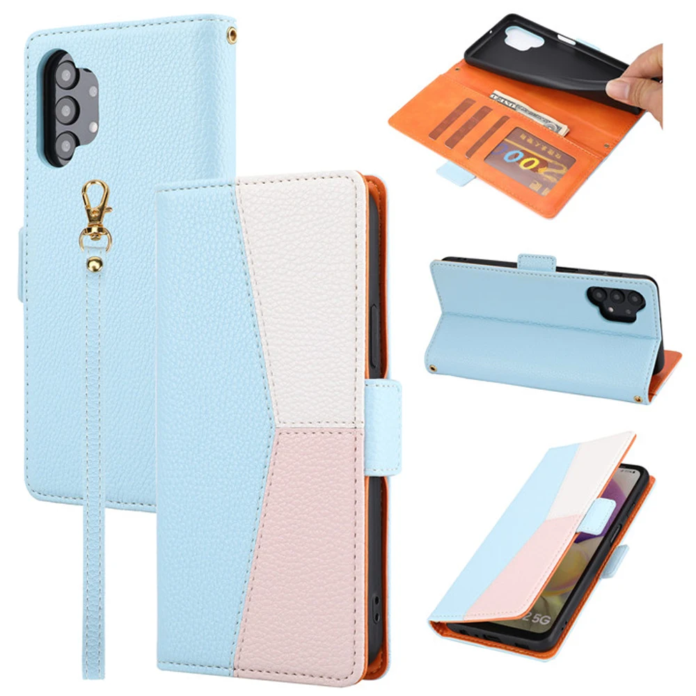 Splicing Flip Wallet Case for Samsung Galaxy A52S 5G 2021 Luxury Leather Texture Card Holder Phone Cover for Galaxy A52S Case
Splicing Flip Wallet Case for Samsung Galaxy A52S 5G 2021 Luxury Leather Texture Card Holder Phone Cover for Galaxy A52S Case