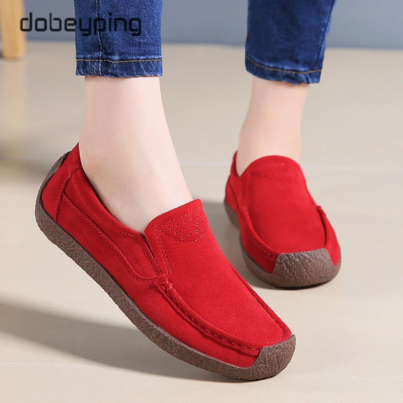 dobeyping Spring Autumn Shoes Woman Slip On Women Sneakers Cow Suede Leather Flats Casual Women's Loafers Moccasins Female Shoe
dobeyping Spring Autumn Shoes Woman Slip On Women Sneakers Cow Suede Leather Flats Casual Women's Loafers Moccasins Female Shoe
