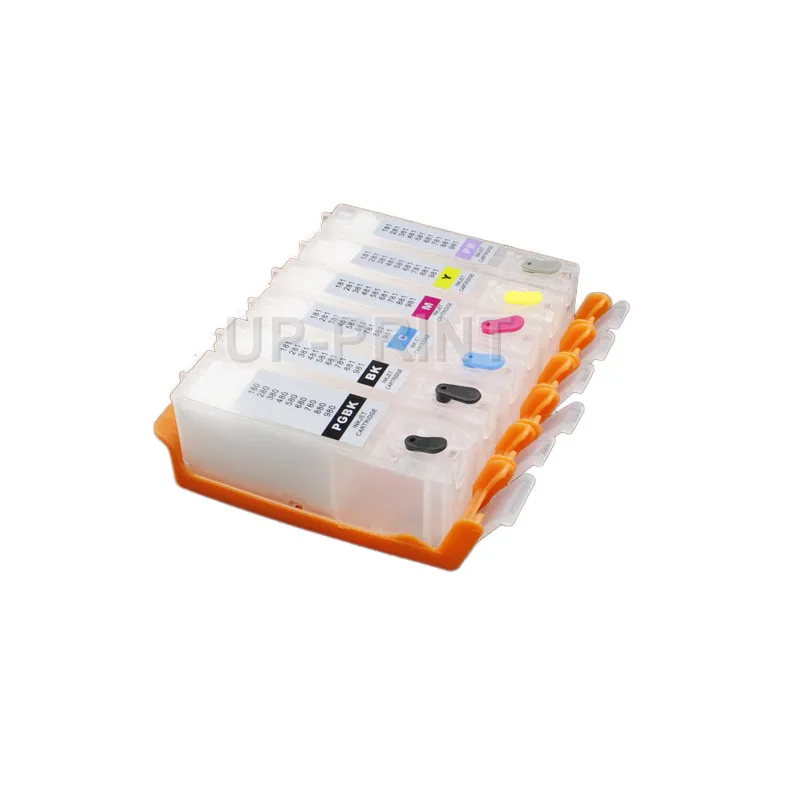 Чернильный картридж для Canon PIXMA TS8150 TS8151 TS8152 TS8250 TS8251 TS8252 TS9150 TS9155 PGI580 6 цветов на