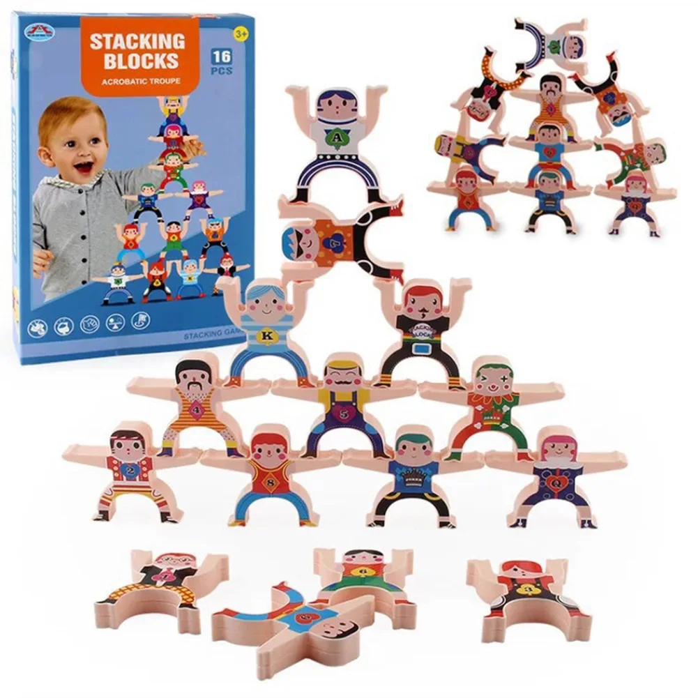 DIY Educational Children Puzzle Gift Acrobatic Stack Toy Balance Building Blocks Puzzle Baby Early Educational Toy
DIY Educational Children Puzzle Gift Acrobatic Stack Toy Balance Building Blocks Puzzle Baby Early Educational Toy