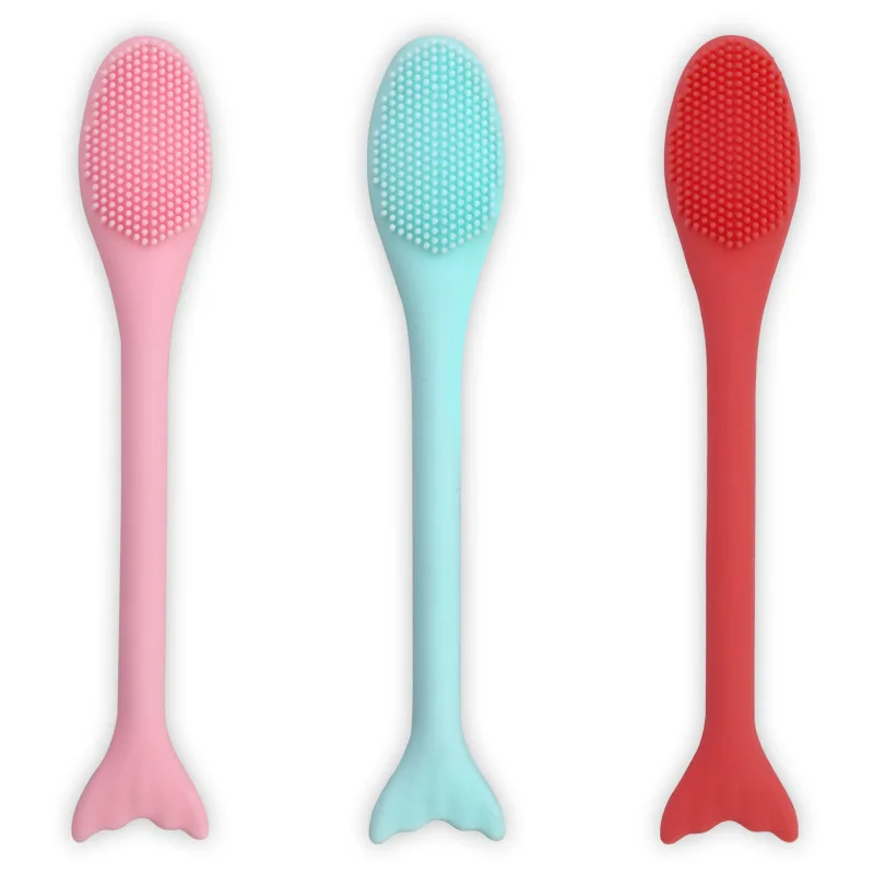 1PCS Double Side Facial Cleansing Brush Remove Blackhead Pore Nose Cleanser Waterproof Silicone Cleansing Tools Face Skin Care
1PCS Double Side Facial Cleansing Brush Remove Blackhead Pore Nose Cleanser Waterproof Silicone Cleansing Tools Face Skin Care