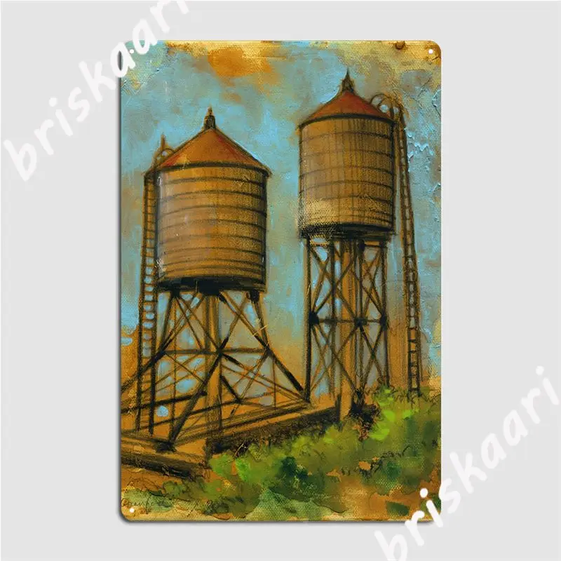 Водяные башни, 2 плаката, металлический плакат, Клубная вечерние, паб, гараж, Забавный фотографический плакат 
Водяные башни, 2 плаката, металлический плакат, Клубная вечерние, паб, гараж, Забавный фотографический плакат