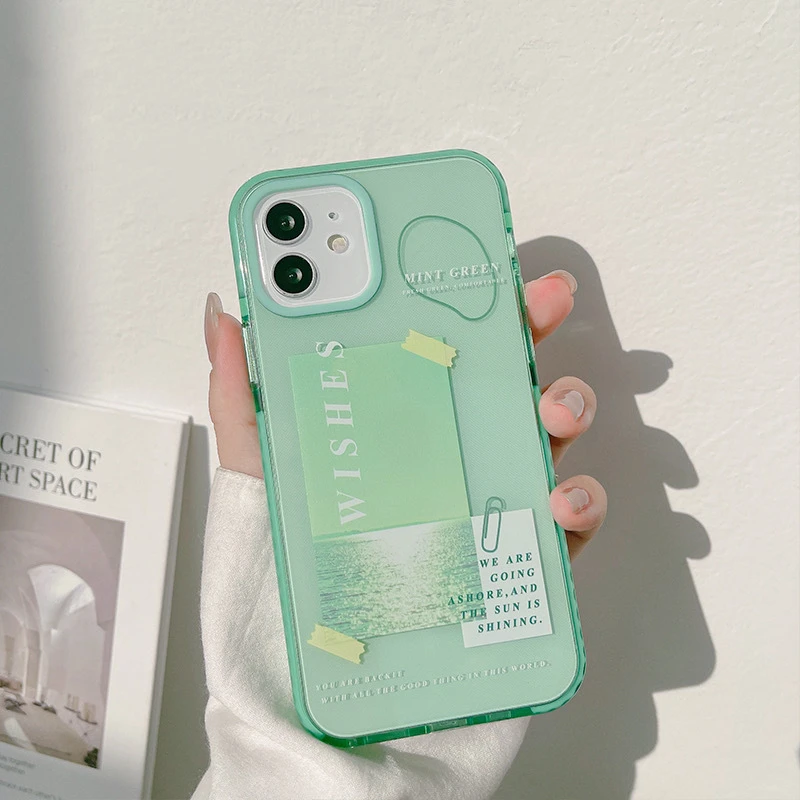 Soft Mint Green Label Cases For iPhone 12 12min 12Pro 12ProMax 11 11Pro 11ProMax SE2020 X XS XSMAX XR 7 8 7Plus 8Plus
Soft Mint Green Label Cases For iPhone 12 12min 12Pro 12ProMax 11 11Pro 11ProMax SE2020 X XS XSMAX XR 7 8 7Plus 8Plus