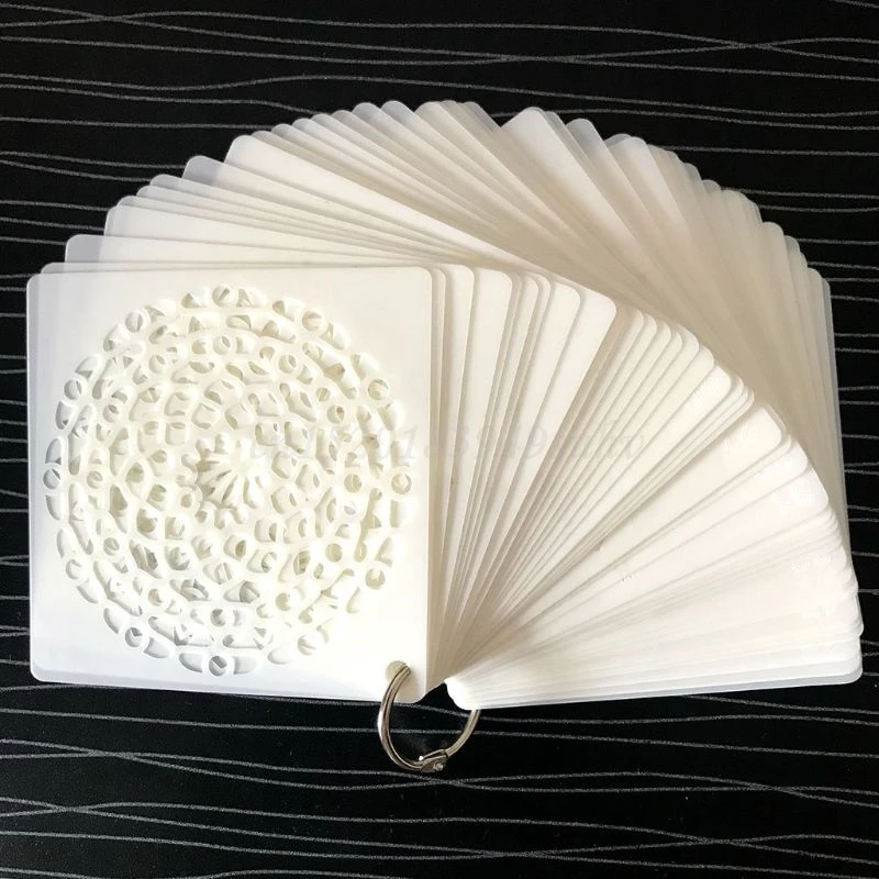 OOTDTY 48pcs/set Mandala Stencils DIY Painting Scrapbook Coloring Embossing Album Decorative Template 10x10cm
OOTDTY 48pcs/set Mandala Stencils DIY Painting Scrapbook Coloring Embossing Album Decorative Template 10x10cm