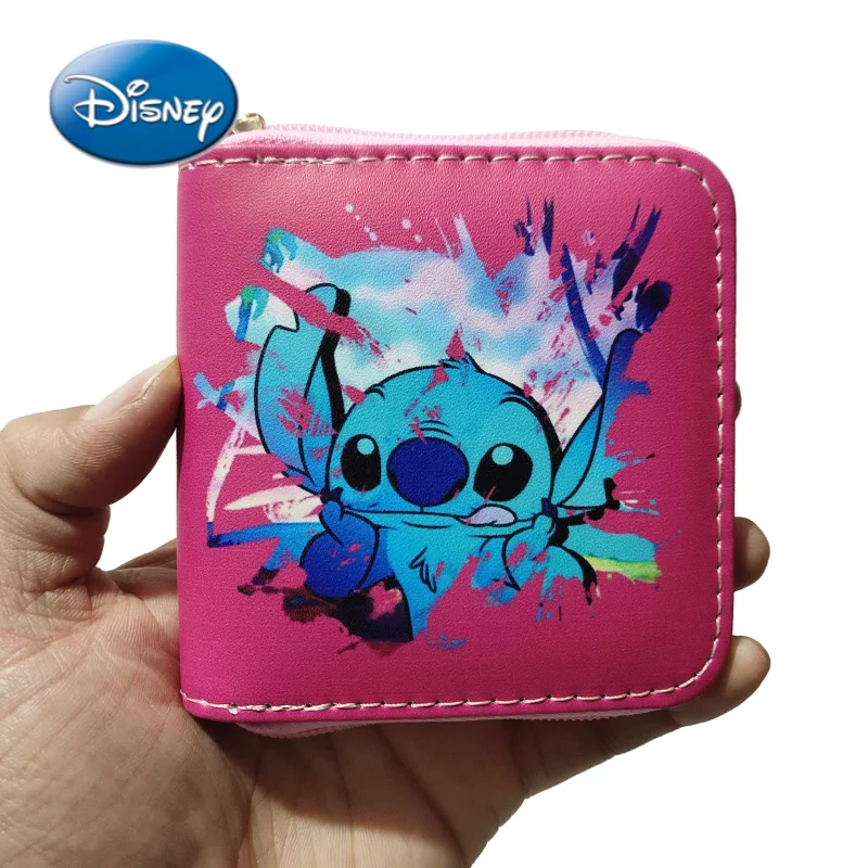 Disney Stitch Cartoon Print Men's and Women's Short Wallet Casual Fashion Clutch Multi-Card Position Card Change Purse Card Case
Disney Stitch Cartoon Print Men's and Women's Short Wallet Casual Fashion Clutch Multi-Card Position Card Change Purse Card Case