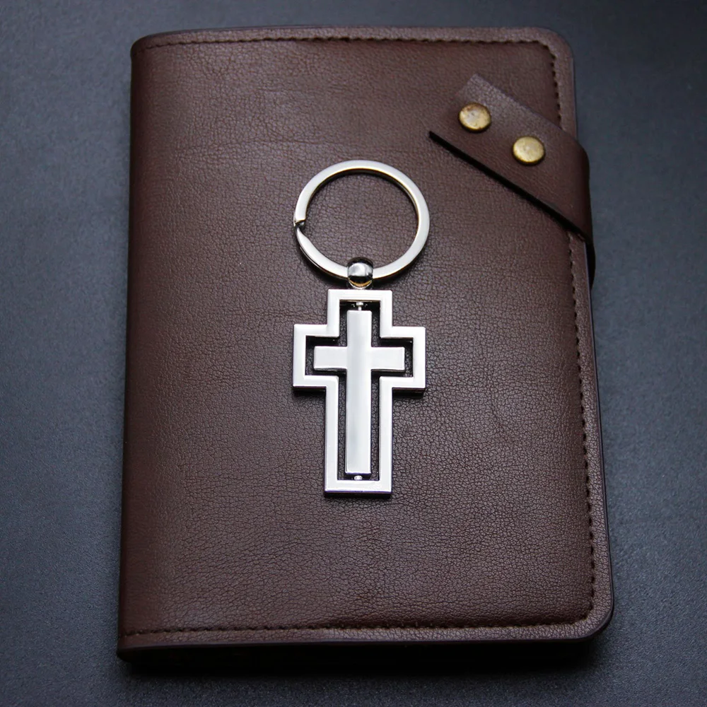 20PCS Religious gifts metal keychain New personality rotating cross Key Chain Car pendant activity gift items
20PCS Religious gifts metal keychain New personality rotating cross Key Chain Car pendant activity gift items
