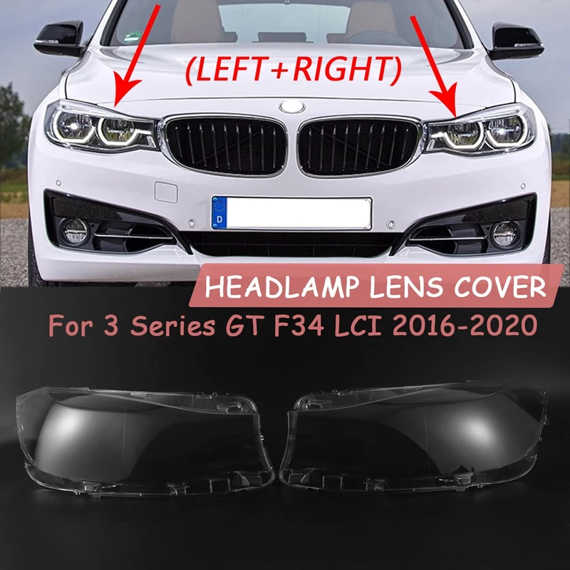 1 Pair for-BMW 3 Series GT F34 LCI 2016-2020 Car Headlight Lens Cover Transparent Lampshade Shell Glass Left+Right
1 Pair for-BMW 3 Series GT F34 LCI 2016-2020 Car Headlight Lens Cover Transparent Lampshade Shell Glass Left+Right