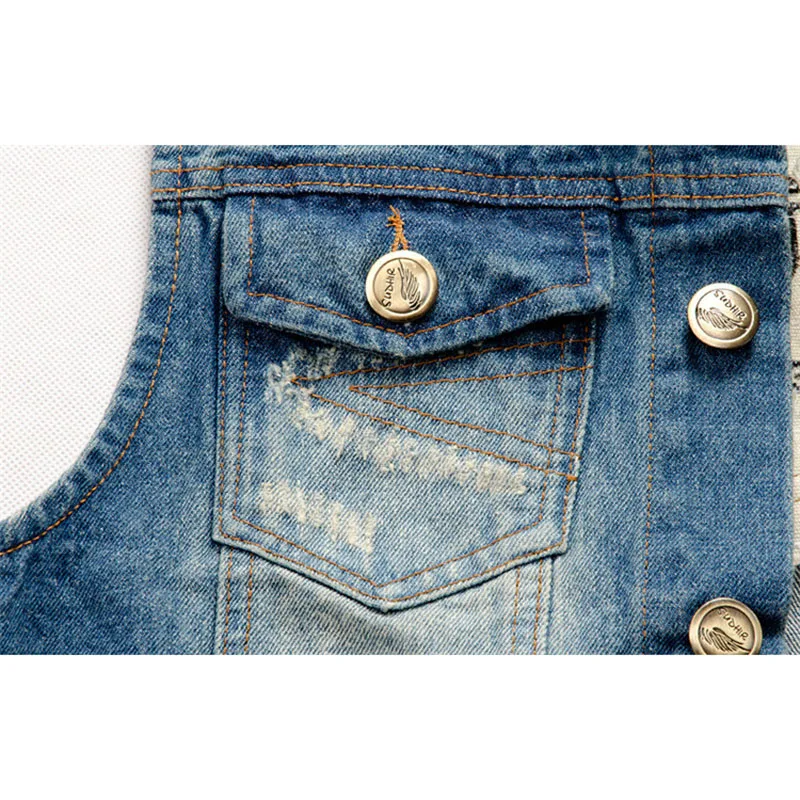Brand New Men's Denim Vest Designer Fashion Embroidery Retro Hole High Quality Fit Slim Casual Cowboy Vest Men M~5XL AC4E821
Brand New Men's Denim Vest Designer Fashion Embroidery Retro Hole High Quality Fit Slim Casual Cowboy Vest Men M~5XL AC4E821