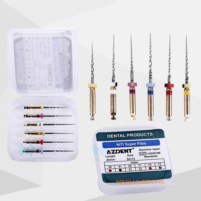 Dental Endo Root Files Root Canal Universeral Engine Use Rotary Files Endondontic Root Canal NITI Dentist Tool Instrument
Dental Endo Root Files Root Canal Universeral Engine Use Rotary Files Endondontic Root Canal NITI Dentist Tool Instrument