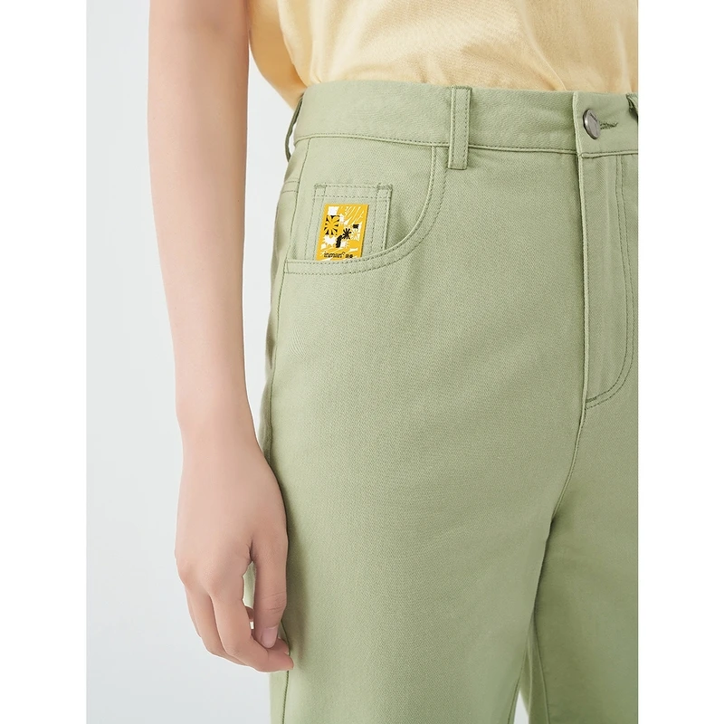 INMAN Causal Cropped Pant Pocket Tag Pattern Casual Style Fit Shape Summer Comfortable Cotton Bottom Trousers
INMAN Causal Cropped Pant Pocket Tag Pattern Casual Style Fit Shape Summer Comfortable Cotton Bottom Trousers