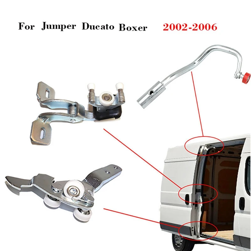 Car Lower Middle Upper Sliding Side Door Roller for Fiat Ducato Peugeot Boxer Citroen Jumper 2002-2006 Right Side
Car Lower Middle Upper Sliding Side Door Roller for Fiat Ducato Peugeot Boxer Citroen Jumper 2002-2006 Right Side