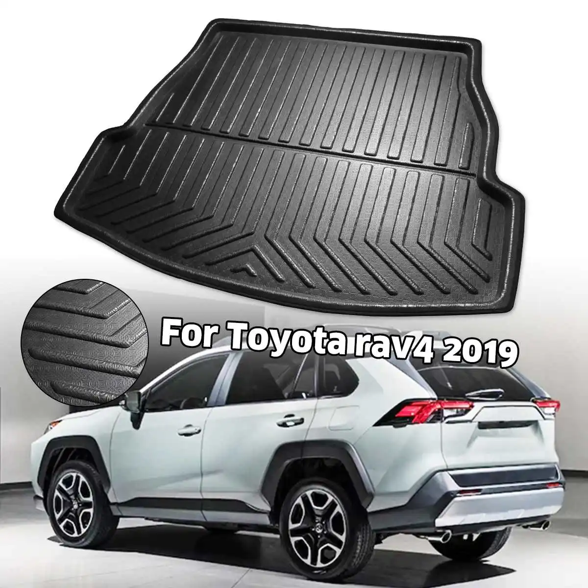 Car Rear Trunk Cargo Liner Boot Tray Cover Matt Mat Floor Carpet Kick Pad For Toyota RAV4 2019 2020 XA50
Car Rear Trunk Cargo Liner Boot Tray Cover Matt Mat Floor Carpet Kick Pad For Toyota RAV4 2019 2020 XA50