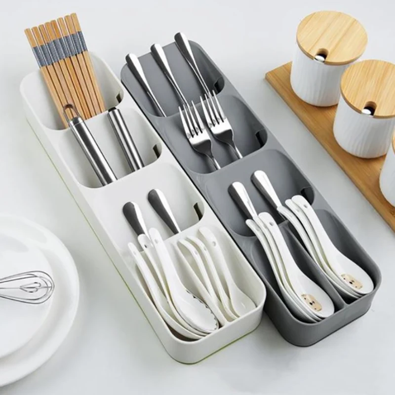 Kitchen Cutlery Storage Tray Knife Holder Tableware Organizer Spoon Fork Storage Box Plastic Container Knife Block Holder
Kitchen Cutlery Storage Tray Knife Holder Tableware Organizer Spoon Fork Storage Box Plastic Container Knife Block Holder