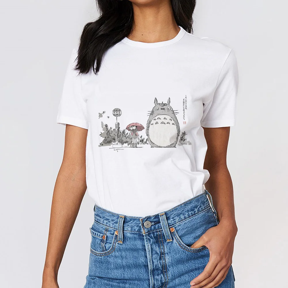 Женская футболка Totoro Studio ghiали графическая 2022 девушки могут сделать что угодно