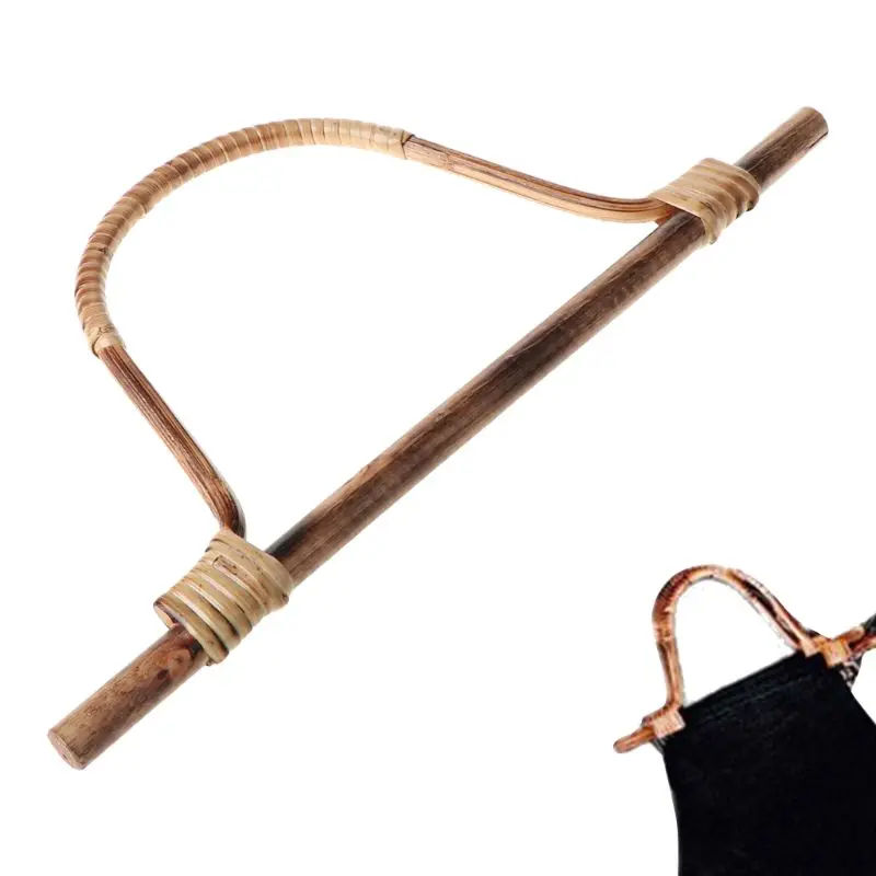 63HC Бамбуковая вешалка для кошелька из ротанга, ручка для сумки, Сменные аксессуары «сделай сам» для сумок
63HC Бамбуковая вешалка для кошелька из ротанга, ручка для сумки, Сменные аксессуары «сделай сам» для сумок