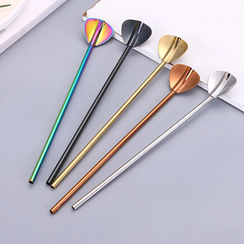 Long Twisted Straw Spoon Stainless Steel Straw Hygeian Clean Reusable Straw Durability Convenient Creative Multifunction Straw
Long Twisted Straw Spoon Stainless Steel Straw Hygeian Clean Reusable Straw Durability Convenient Creative Multifunction Straw