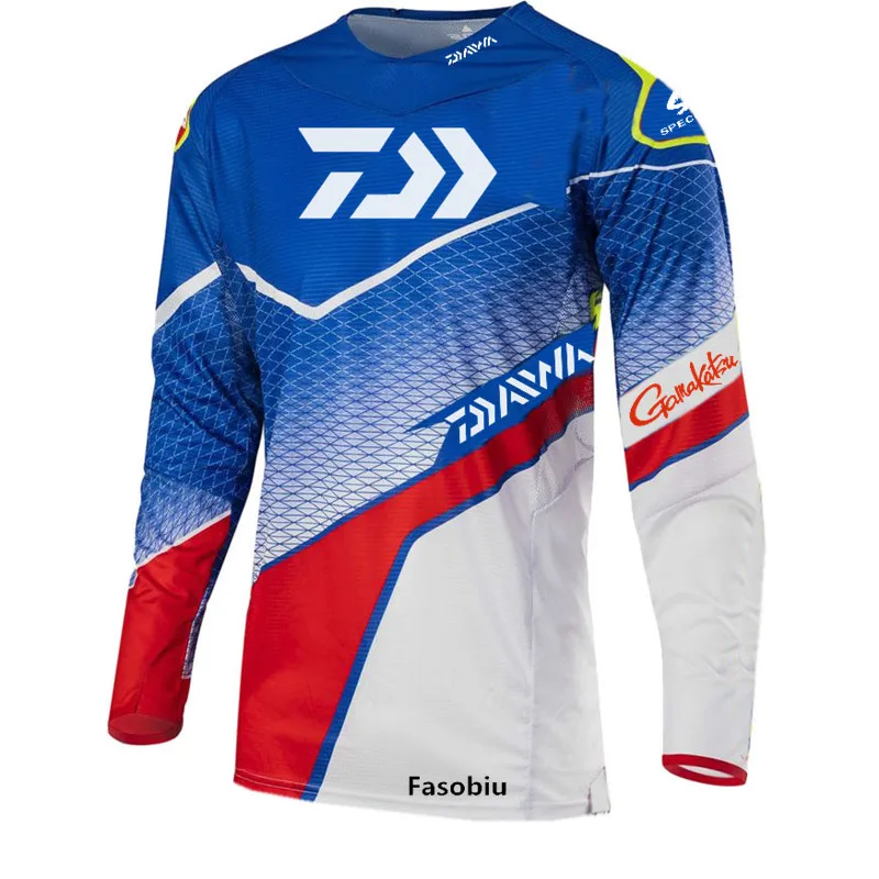 Daiwa Breathable Fishing Clothing Men Anti-mosquito Anti-UV Sun Protection Fishing Shirts Quick Dry Outdoor Fishing Clothes 878#
Daiwa Breathable Fishing Clothing Men Anti-mosquito Anti-UV Sun Protection Fishing Shirts Quick Dry Outdoor Fishing Clothes 878#