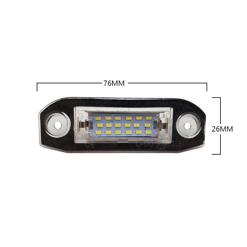 Car LED License Plate Light Assembly for VOLVO S80 XC90 S40 V60 XC60 S60 C70 V50 XC70 V70
Car LED License Plate Light Assembly for VOLVO S80 XC90 S40 V60 XC60 S60 C70 V50 XC70 V70