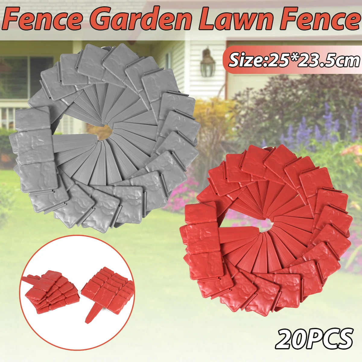 Imitation stone fence garden plastic fence PP foldable splicing fence garden garden lawn fence
Imitation stone fence garden plastic fence PP foldable splicing fence garden garden lawn fence