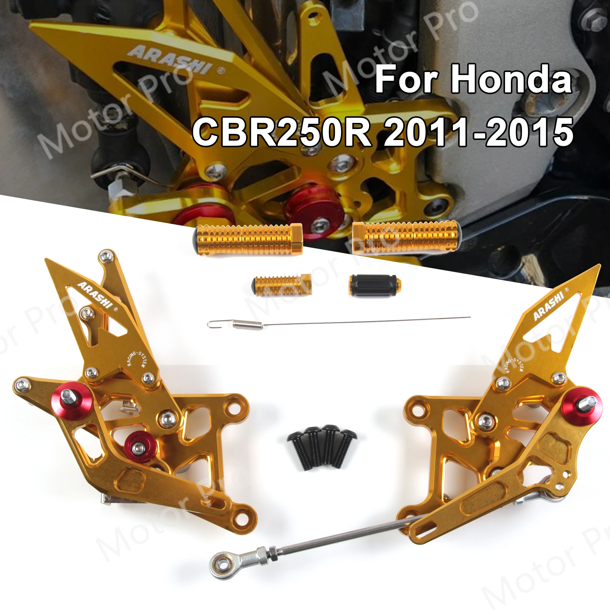 Регулируемые подножки для Honda CBR250R 2011 - 2022 аксессуары для мотоциклов подножки для ног педаль CBR 250 R CBR250 250R
Регулируемые подножки для Honda CBR250R 2011 - 2022 аксессуары для мотоциклов подножки для ног педаль CBR 250 R CBR250 250R