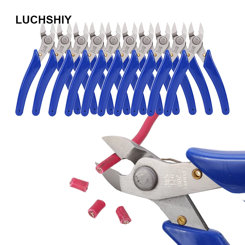 

LUCHSHIY Cutting Pliers Nippers Wire Cutter Cable Cutters Diagonal Plier Electrician Cut Line Stripping edc Hand Tools For Home