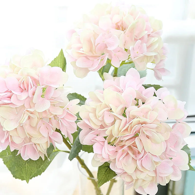 High Quality Artificial Hydrangea Flowers Home Decor Floral Single Fake Hydrangea Diy Wedding Decoration
High Quality Artificial Hydrangea Flowers Home Decor Floral Single Fake Hydrangea Diy Wedding Decoration