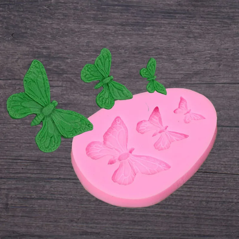 Butterfly Mold Silicone Baking Accessories 3D DIY Sugar Craft Chocolate Cutter Mould Fondant Cake Decorating Tool 3 Colors
Butterfly Mold Silicone Baking Accessories 3D DIY Sugar Craft Chocolate Cutter Mould Fondant Cake Decorating Tool 3 Colors