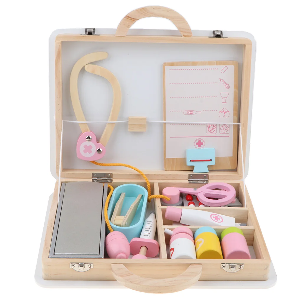 Imitation Games Baby Child Wooden Tools Doctor Nurse Role Play Accessory Wood environmentally material workmanship
Imitation Games Baby Child Wooden Tools Doctor Nurse Role Play Accessory Wood environmentally material workmanship